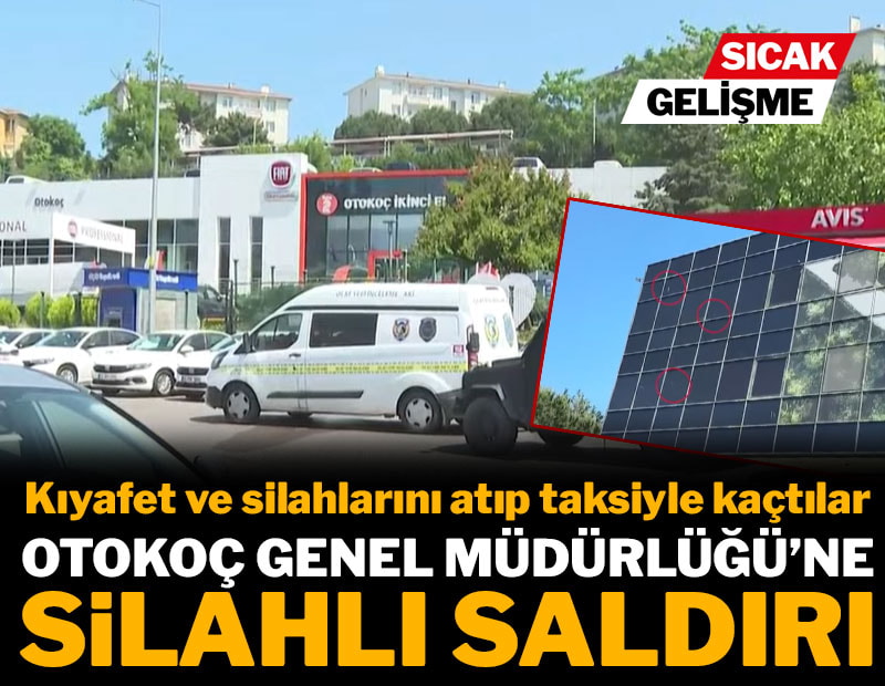 Otokoç Genel Müdürlüğü'ne silahlı saldırı