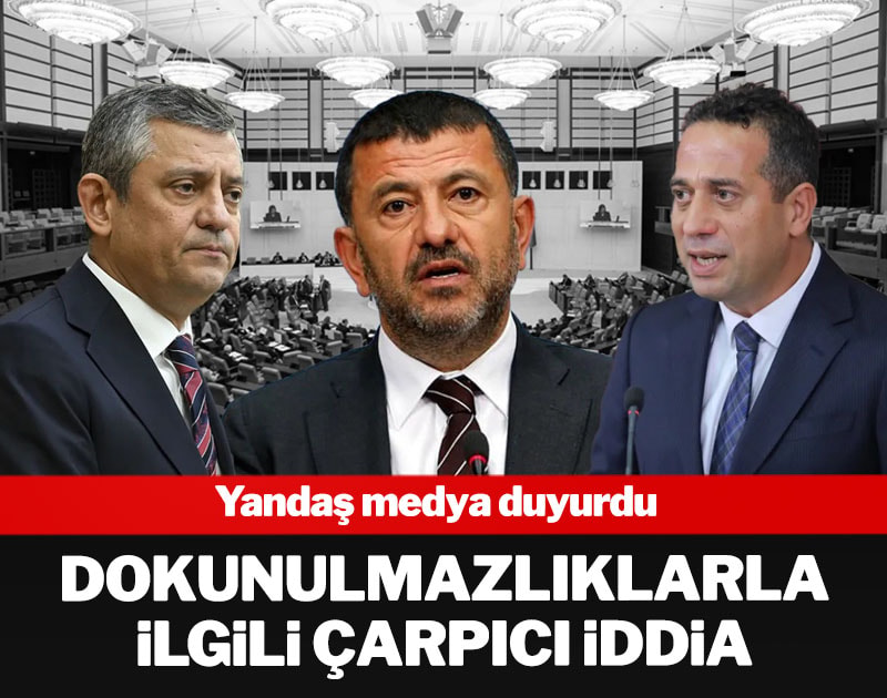 Yandaş medya duyurdu: Dokunulmazlıklarla ilgili çarpıcı iddia