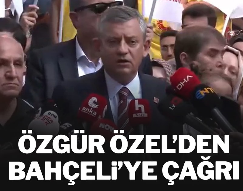 Özel'den Bahçeli'ye çağrı! Açlık grevi yapan öğretmenleri ziyaret etti