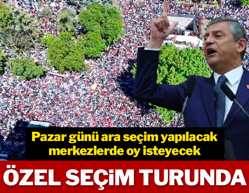 Özel seçim turunda