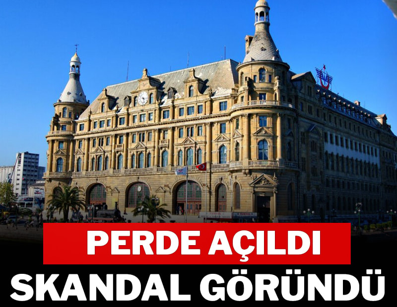 Perde açıldı skandal göründü