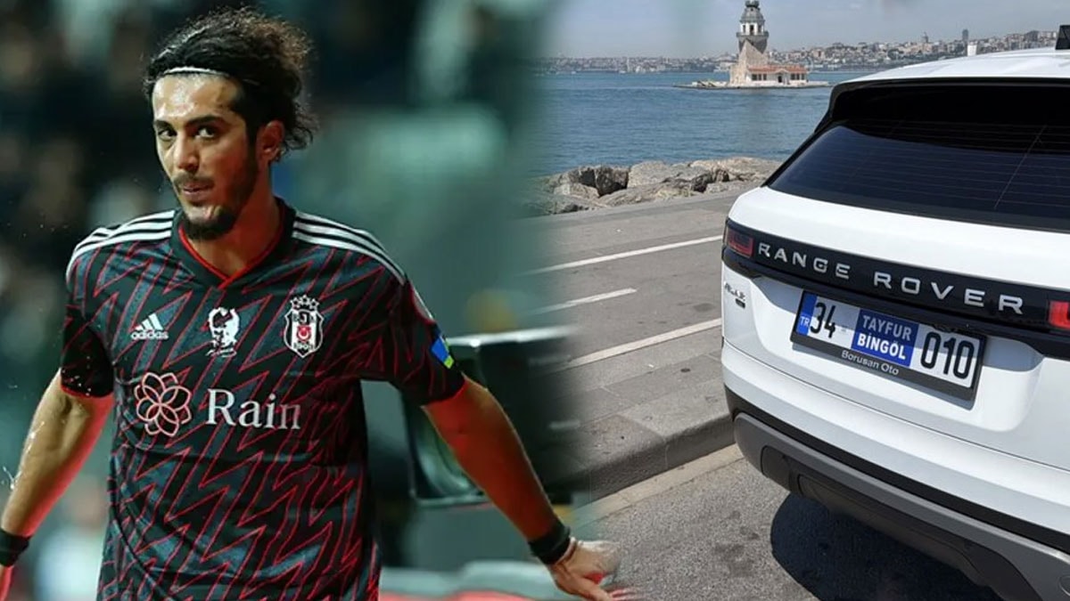 Beşiktaş'ın eski yıldızının servet ödeyip yaptırdığı plaka gündem oldu