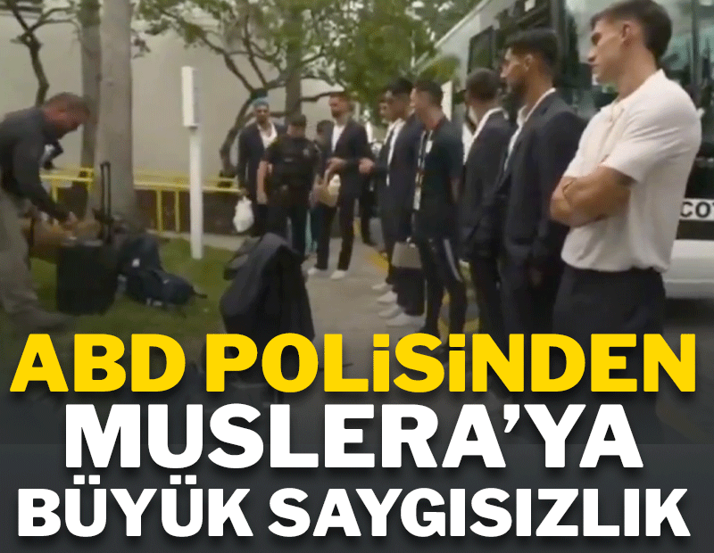 Uruguay Milli Takımı ABD'de polis köpekleriyle arandı