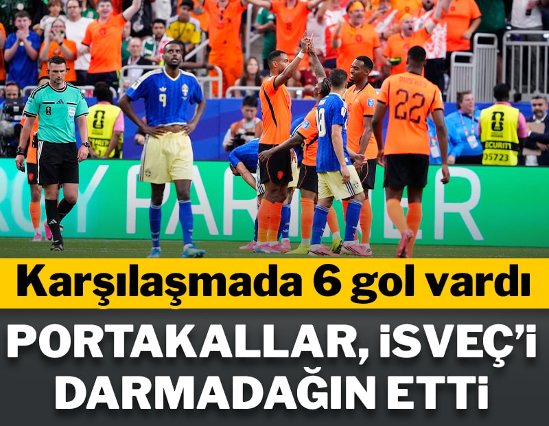 Portakallar, İsveç'i darmadağın etti