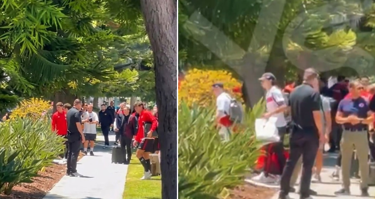 A Milli Takım, Los Angeles'ta protestoyla karşılandı
