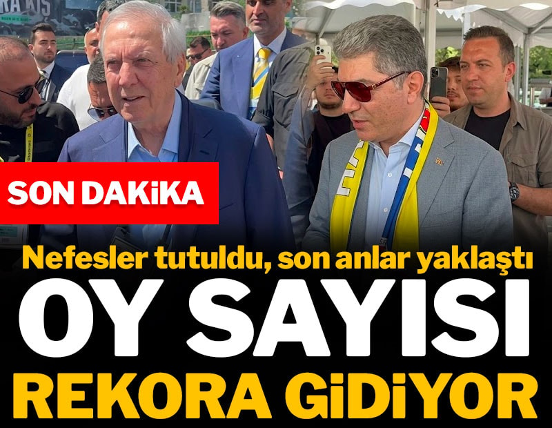 Canlı | Fenerbahçe'de tarihi seçim: Oy verme işlemi sürüyor
