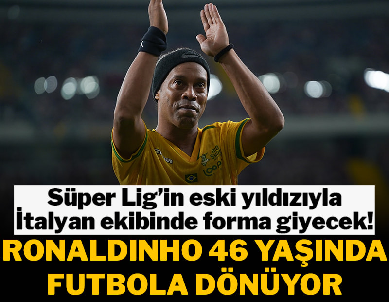 Ronaldinho futbola dönüyor! Eski Başakşehirli ile takım arkadaşı olacak
