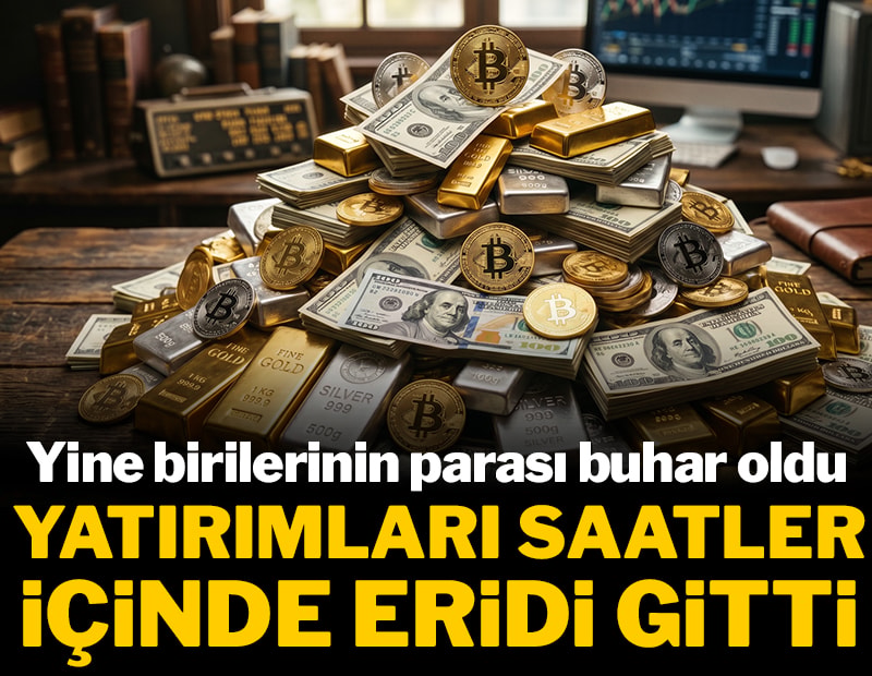 Yine birilerinin parası buhar oldu: Yatırımları saatler içinde eridi gitti