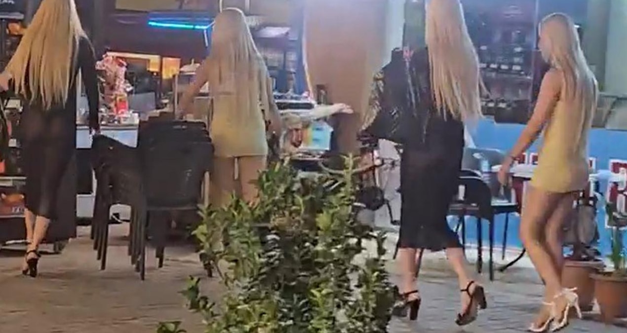 Yer: Türkiye... Kayda alan Rus, görüntüdekiler Rus