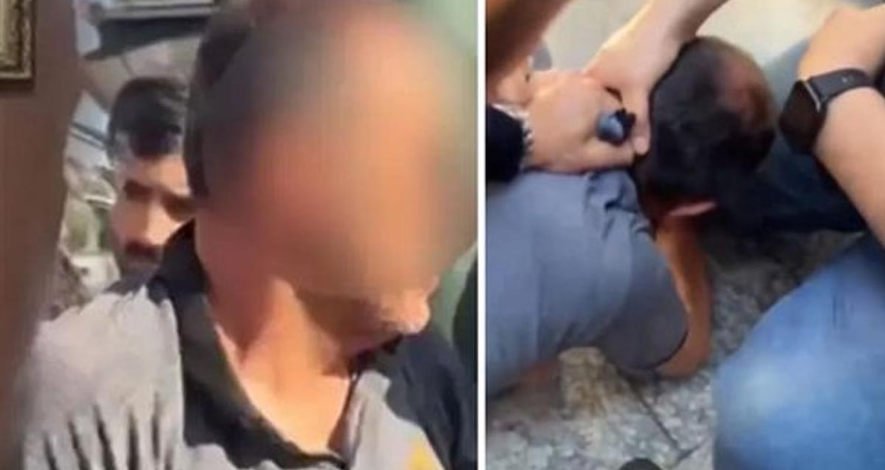 Toplu taşımada mide bulandıran olay: Önce dövdüler, sonra polise teslim ettiler