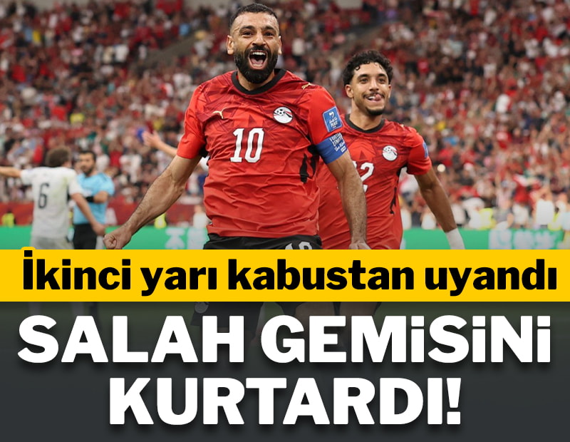 Salah ikinci yarı yıldızlaştı, Mısır liderliğe oturdu