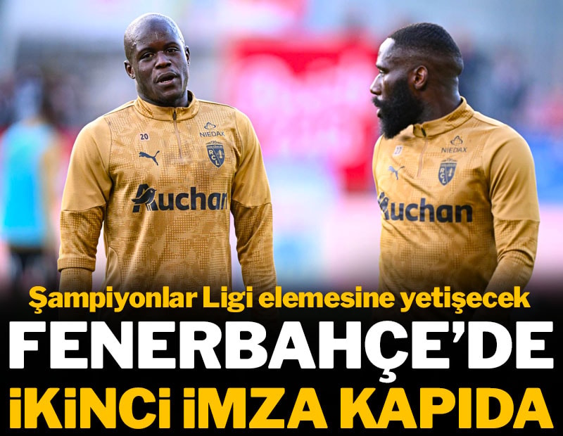 Fenerbahçe'de ikinci imza kapıda: Hedef Şampiyonlar Ligi'ne yetiştirmek