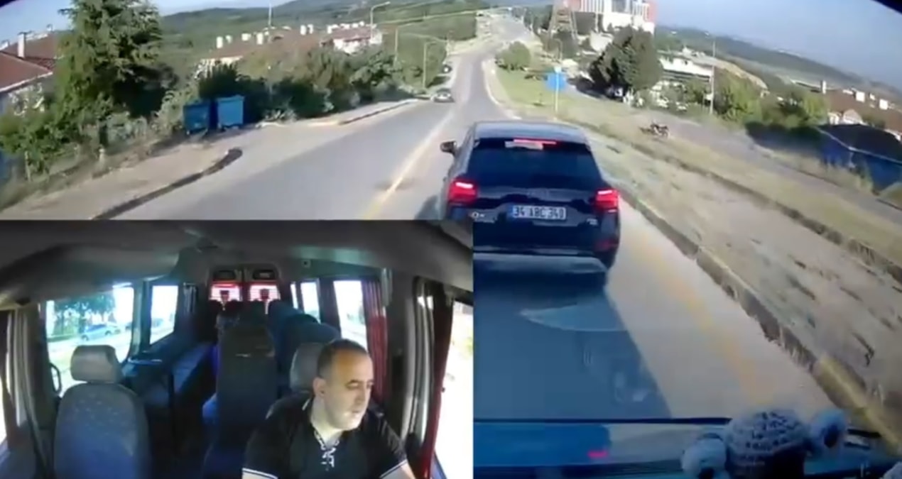 Sakarya'da savcı ile şoför trafikte tartıştı; inceleme başlatıldı
