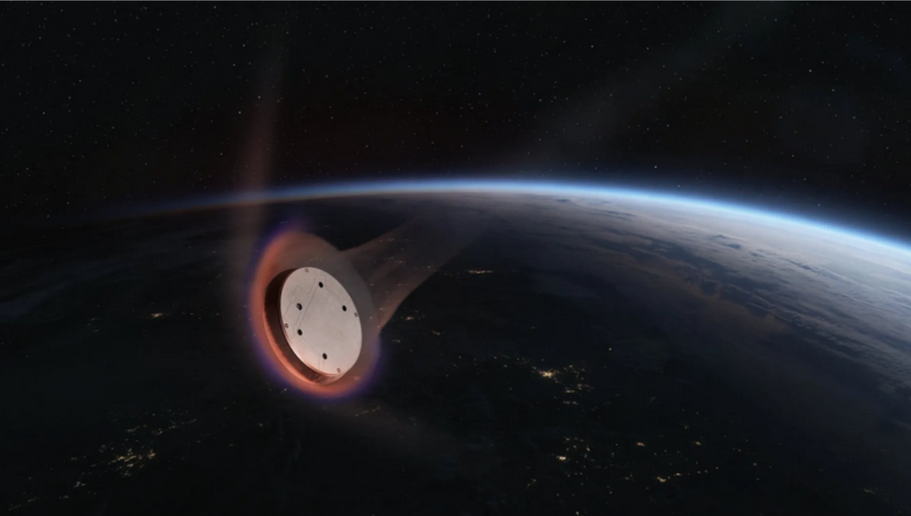Görenler UFO sandı: 'Yıldızlar arası kamyonun' gizli denemesi yapıldı