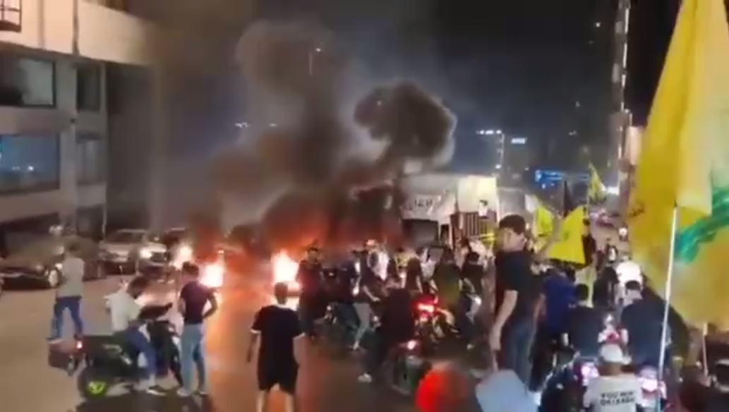 İsrail ve Lübnan anlaşma yapınca Hizbullah Lübnan sokaklarını yaktı