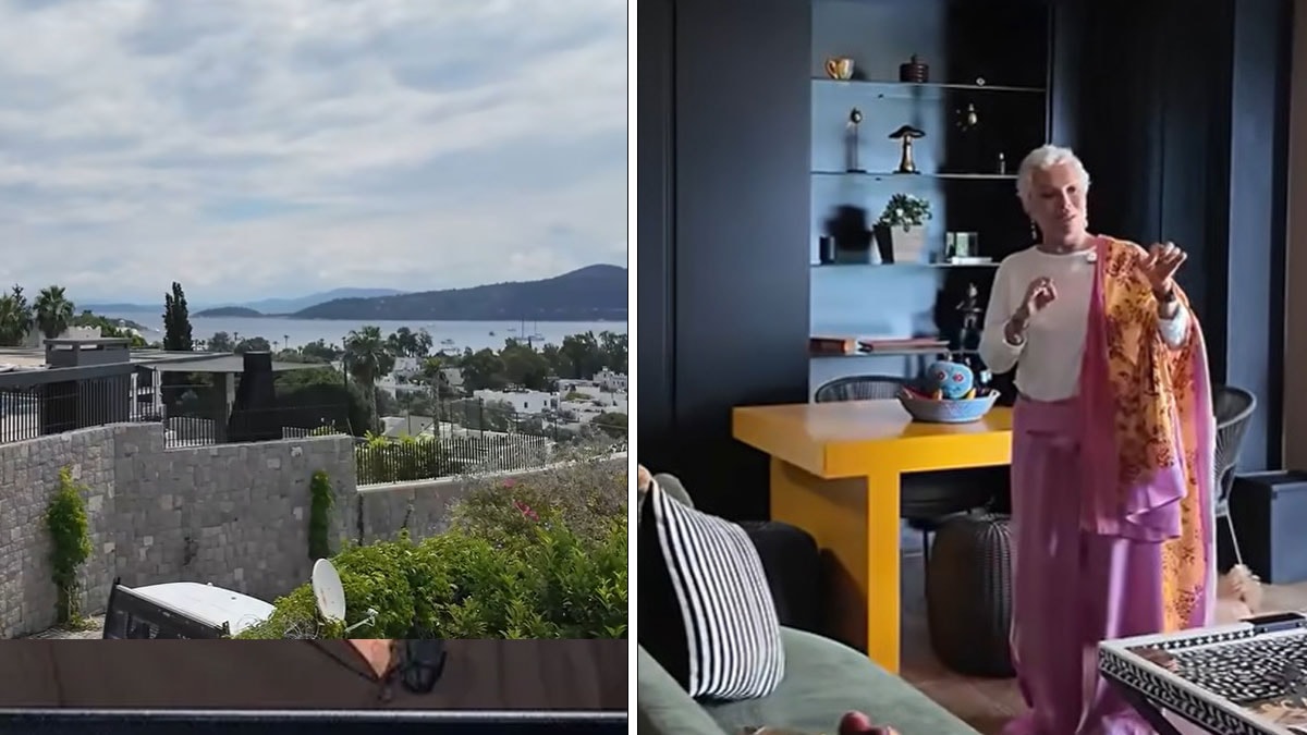 Bodrum'daki villasının kapılarını açtı! Semiramis Pekkan'ın 4 katlı evinde o bölümü hayran bıraktı