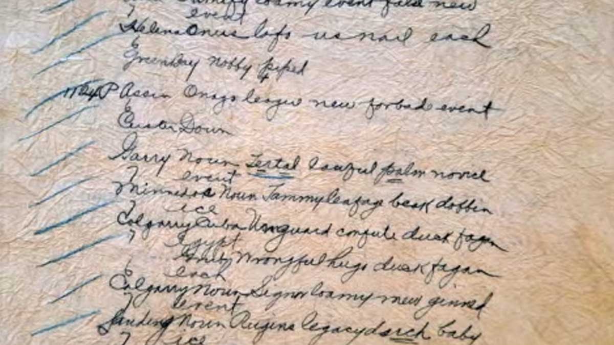 Bir elbisenin içine gizlenmişti, dünyanın en zor şifresi 10 yıl sonra çözüldü