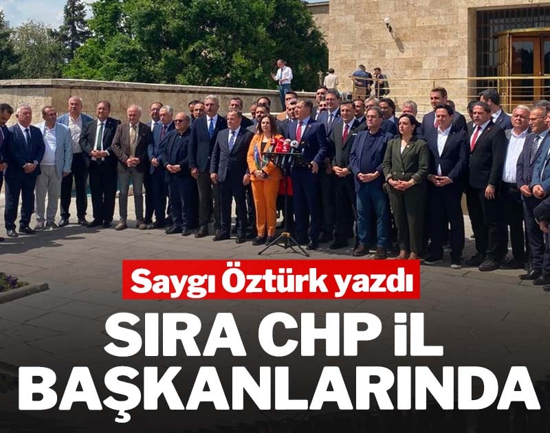 İhraç edilen vekillerden sonra sıra CHP il başkanlarında