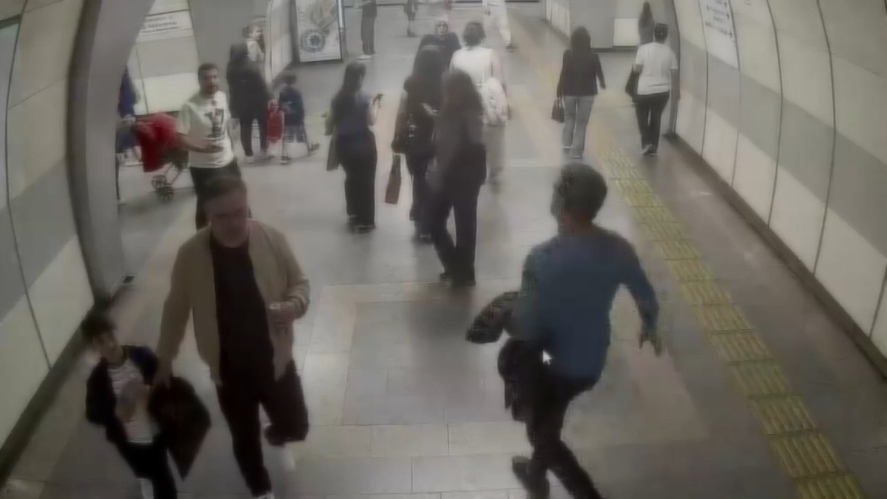 Hırsızlar Mecidiyeköy metrosunu mesken edinmiş! Kayıtlar ortaya çıktı