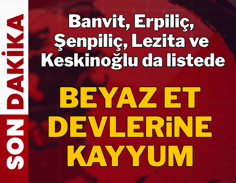 Beyaz et devlerine operasyon: Banvit, Erpiliç, Şenpiliç ve Lezita'ya kayyum atandı