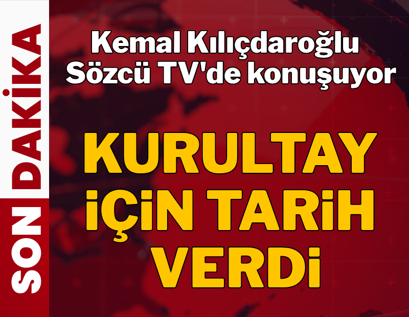 Kemal Kılıçdaroğlu Sözcü TV'de! Gazeteciler dobra dobra soruyor