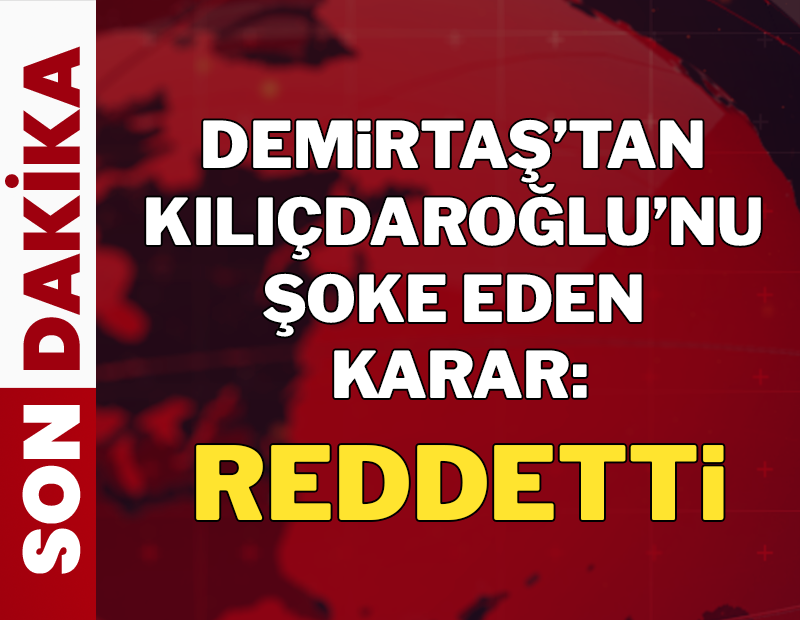 SON DAKİKA | Selahattin Demirtaş'tan flaş Kılıçdaroğlu kararı