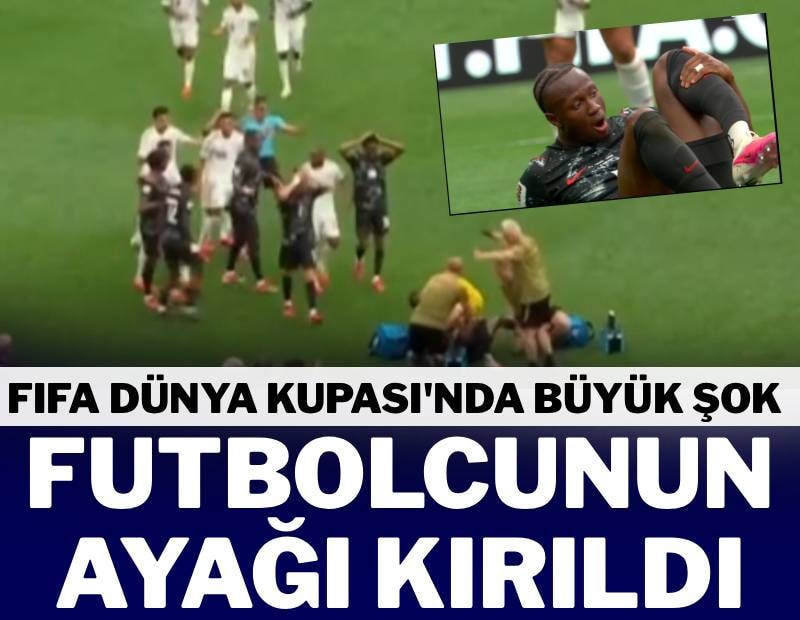 Dünya Kupası’nda büyük şok! Kanadalı futbolcunun ayağı kırıldı
