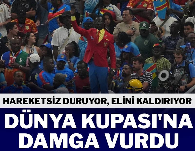 Dünya Kupası’na şimdiden damga vurdu! Elini kaldırıyor, hareketsiz bekliyor