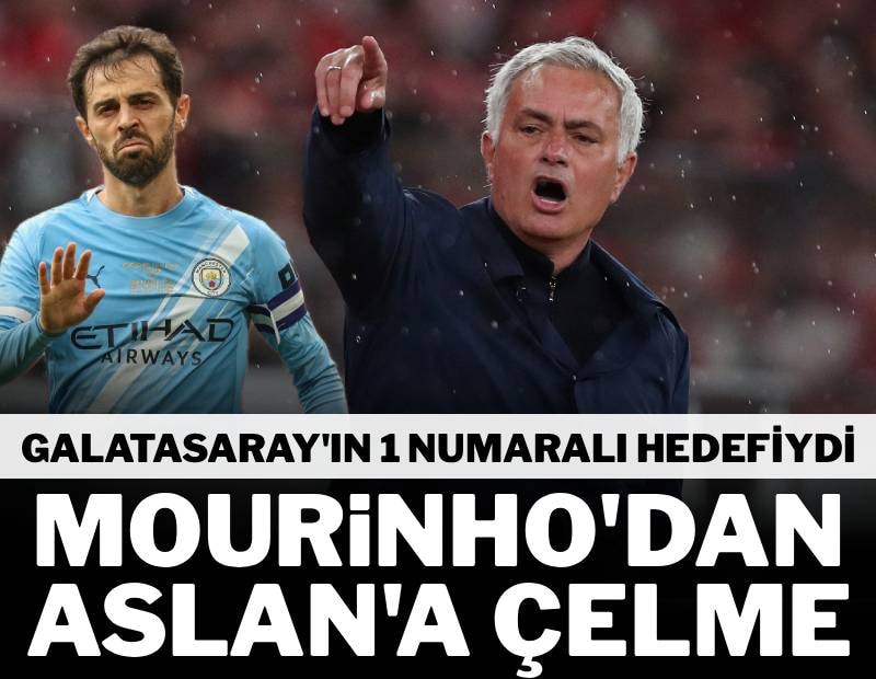 Bernardo Silva’nın yeni adresi belli oldu! Galatasaray’a Mourinho çelmesi
