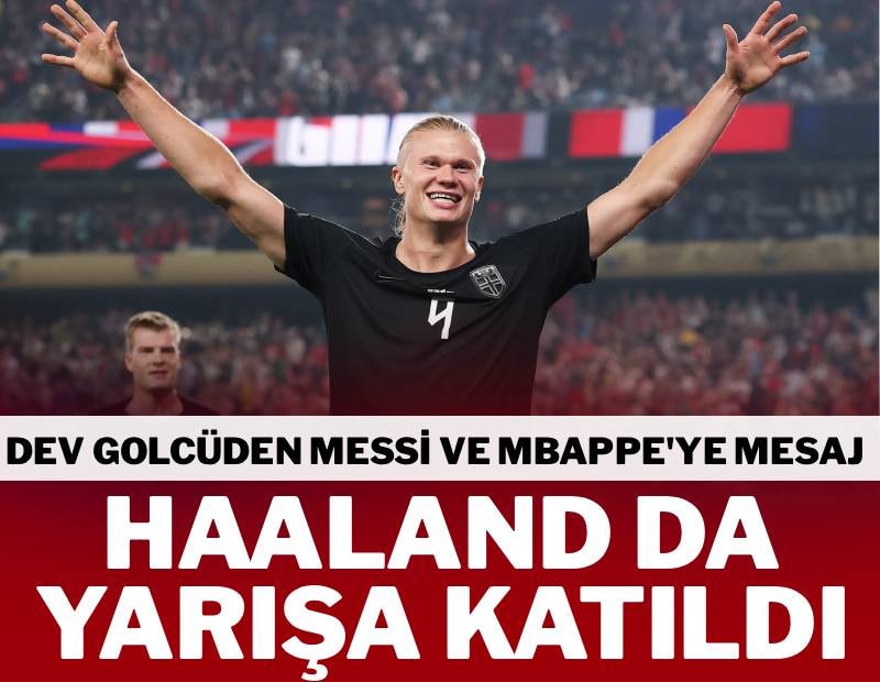 Norveç, Senegal’i 3 golle geçti! Haaland, Messi ve Mbappe’yi takipte