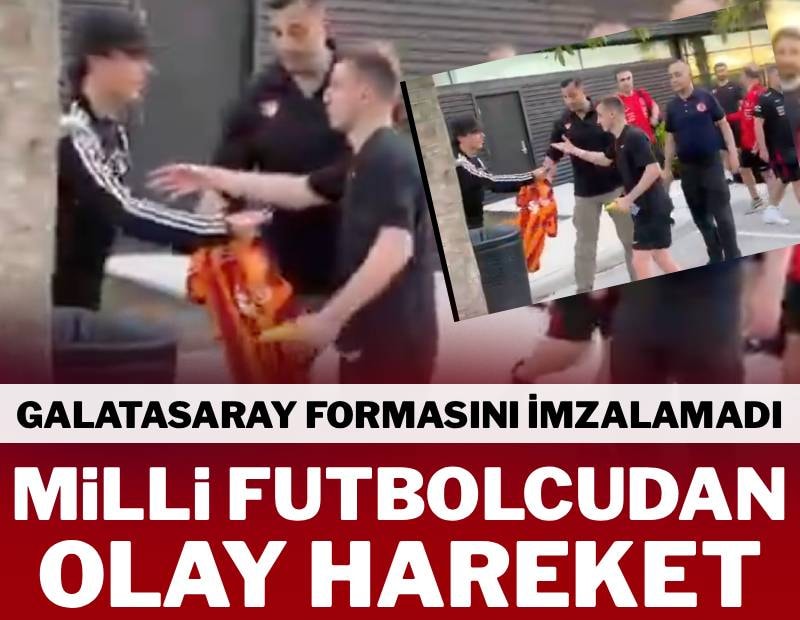 Milli futbolcu Kerem Aktürkoğlu Galatasaray formasını imzalamadı
