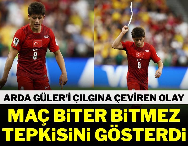 Maç biter bitmez Arda Güler’i çılgına çeviren olay! 