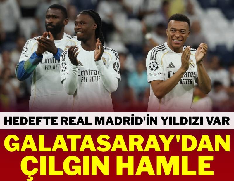 Galatasaray’dan çılgın hamle! Hedefte Real Madrid’in yıldızı var