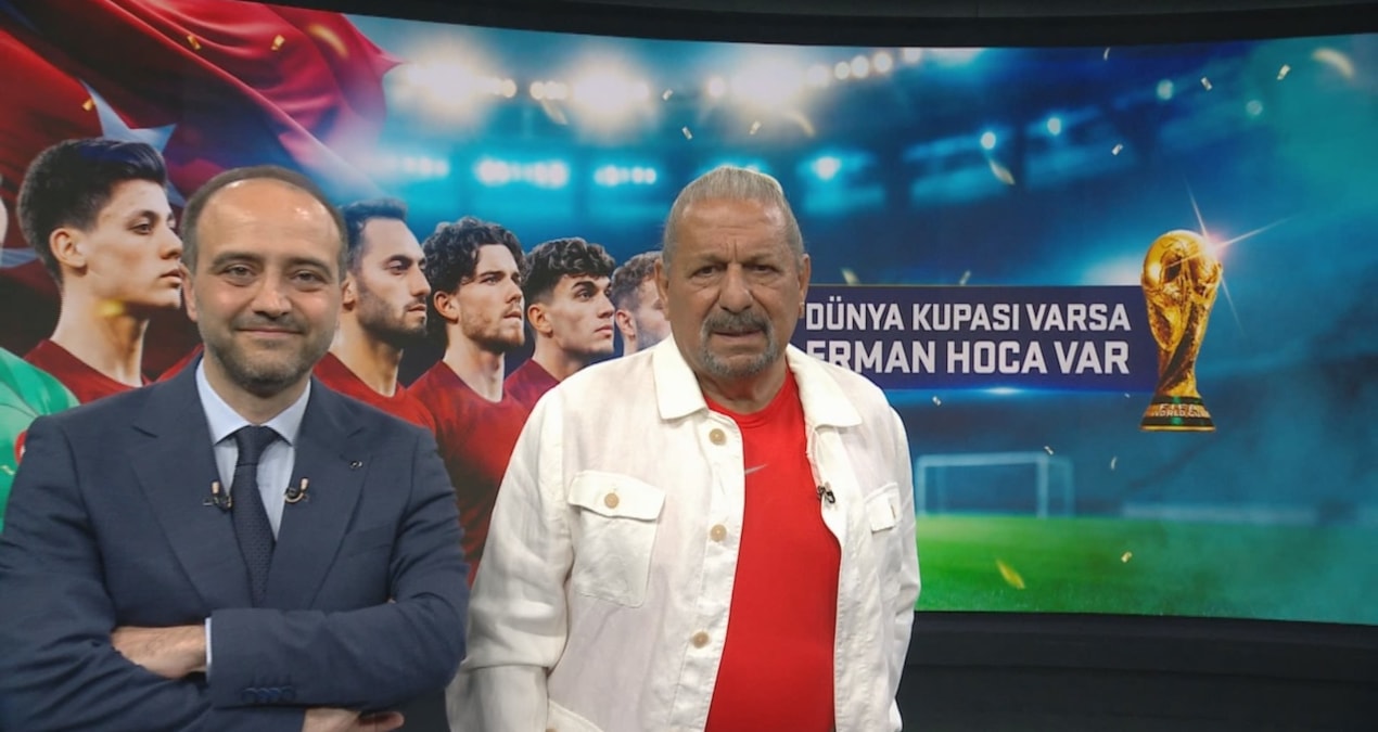 Sözcü Televizyonu’nun klasikleşen programında bu kez A Milli Takım heyecanı yaşanacak! Dünya Kupası varsa Erman hoca var