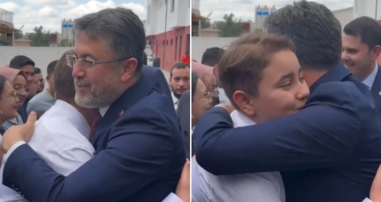 Bakan Yumaklı'nın Fenerbahçeli çocukla diyaloğu dikkat çekti