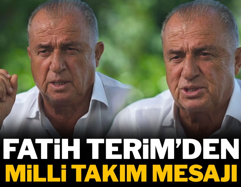 Fatih Terim'den Milli Takım mesajı