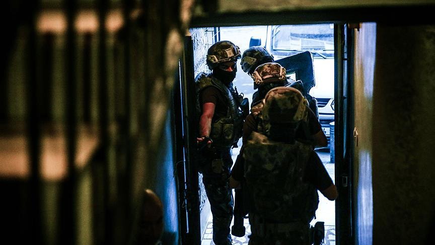 24 ilde suç örgütüne yönelik operasyonda yakalananların sayısı 165'e yükseldi