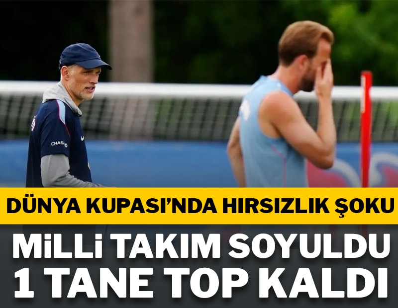 Dünya Kupası'nda hırsızlık şoku! Sadece bir top kaldı