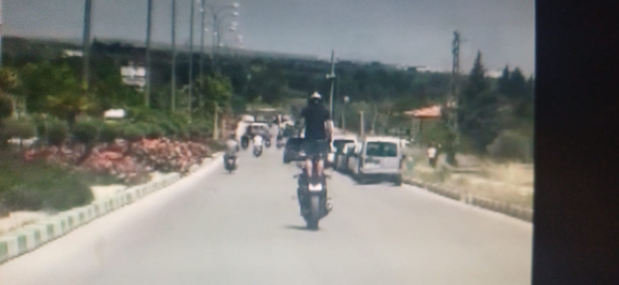 Motosikletle şov pahalıya patladı