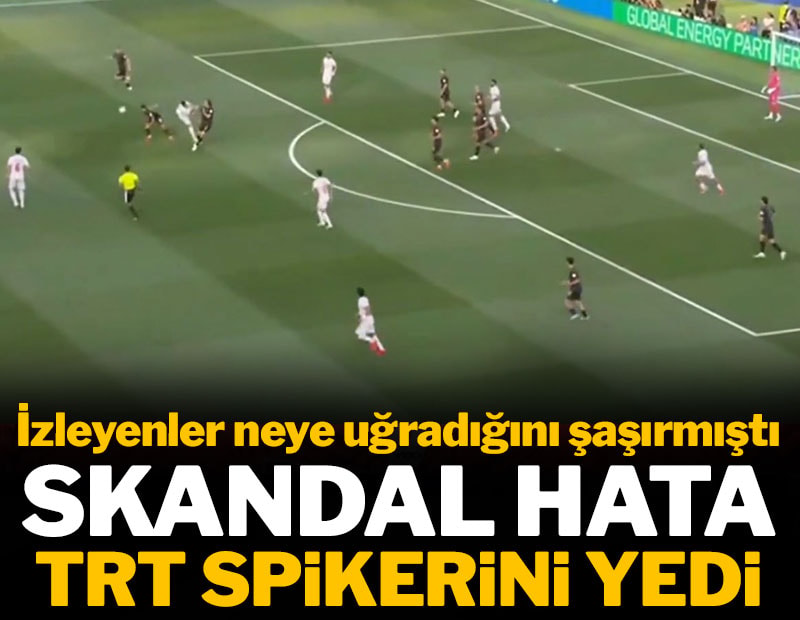 TRT'de yaşandı: İzleyenler gözlerine, kulaklarına inanamadı