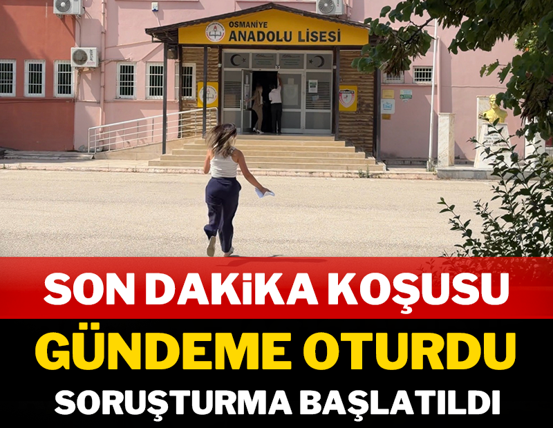 Son dakika koşusu gündeme oturdu: Soruşturma başlatıldı
