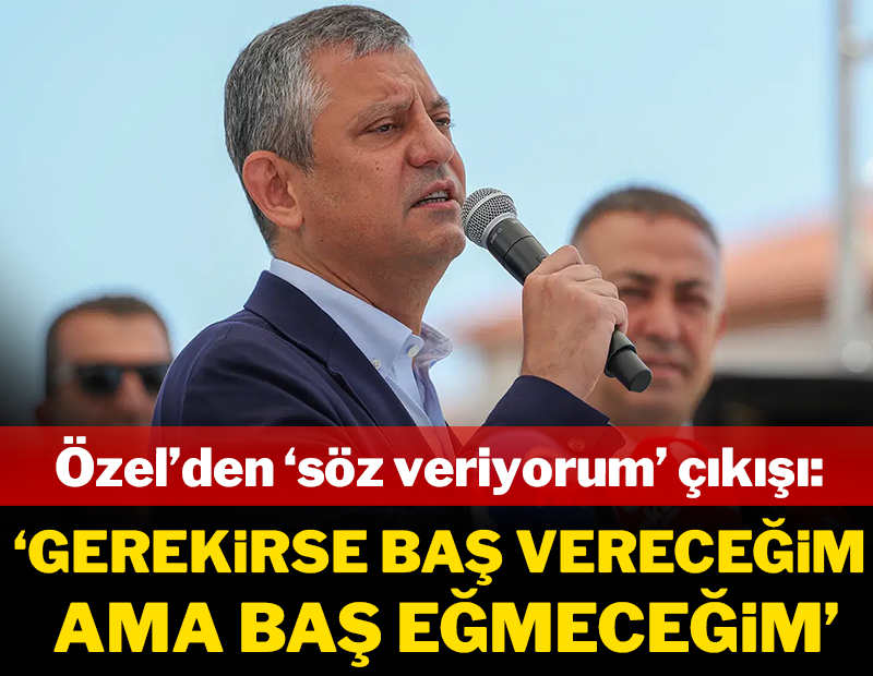 Özel: 'Gerekirse başımı vereceğim ama baş eğmeyeceğim'