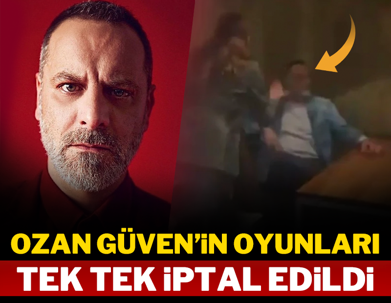 Ozan Güven'in oyunları tek tek iptal edildi