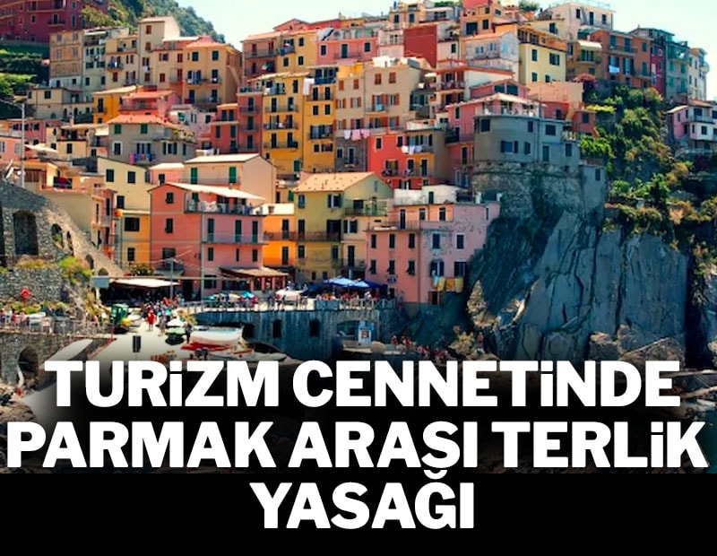 İtalya'nın ünlü turizm bölgesinde parmak arası terlik giymek yasaklandı