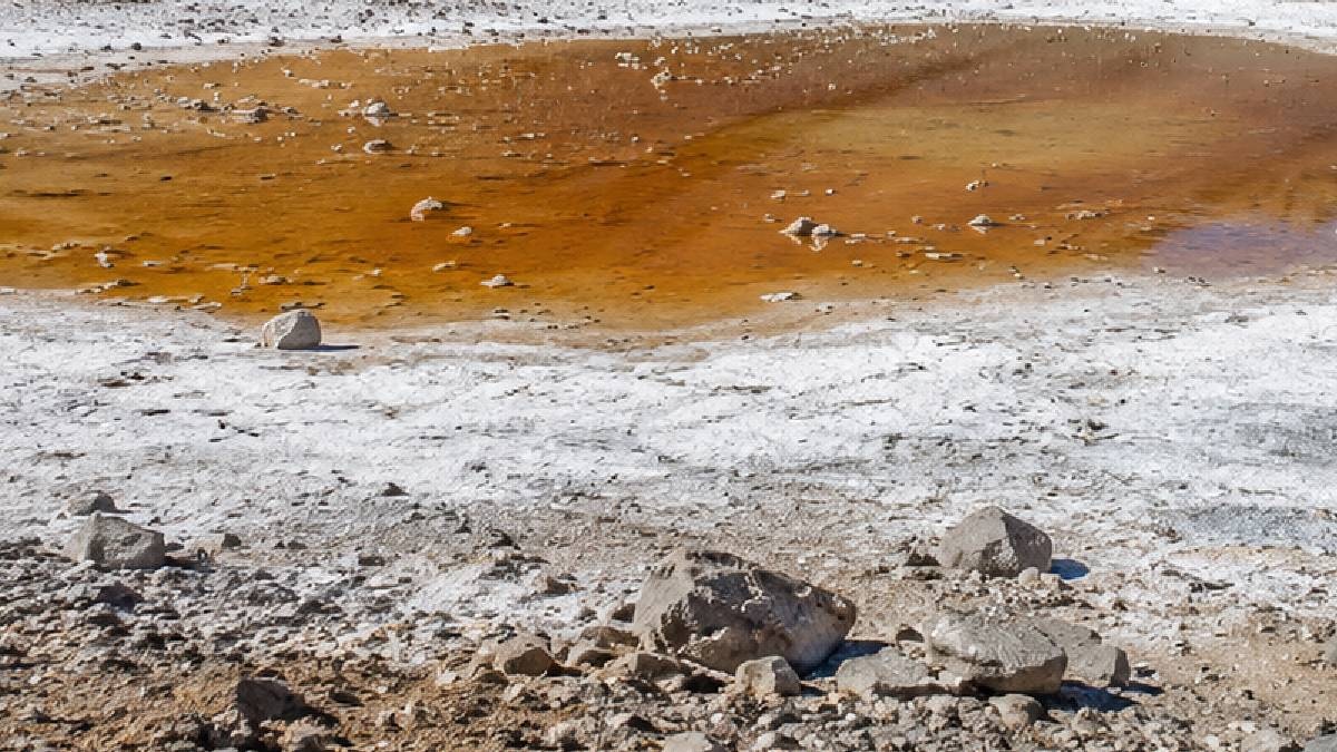 Eksi 50 derecede bile donmuyor: İşte dünyanın en tuzlu gölü
