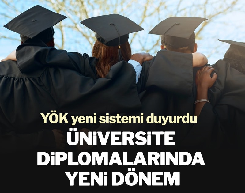 Üniversite diplomalarında yeni dönem: YÖK yeni sistemi duyurdu