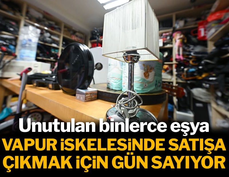 Toplu taşımada unutulmuşlardı: 7 bin kayıp eşya yarın o ilimizde satışa çıkıyor