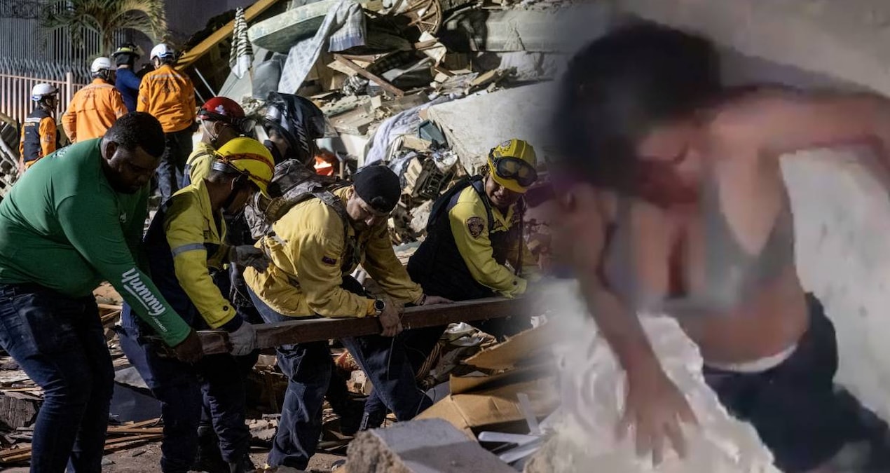 Venezuela'da enkaz altından çıkarılan depremzedeler ilk kez konuştu