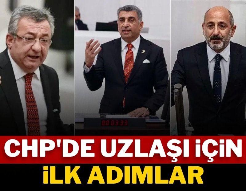 CHP'nin ağır toplarından uzlaşı arayışı