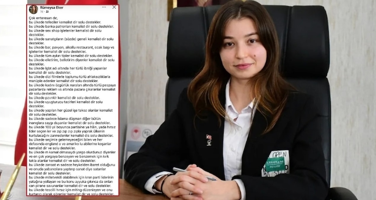 Atatürkçü vatandaşları hedef almıştı: Tepki çeken paylaşım AKP'de çifte istifa getirdi